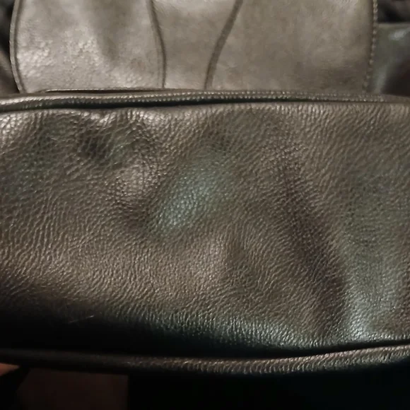 Black Leather Backpack - Picture 5 of 8